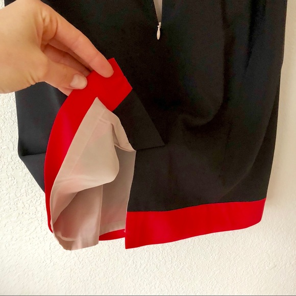 Ann Taylor Tan and Black Dress Size Two 2 Petite - Picture 5 of 7